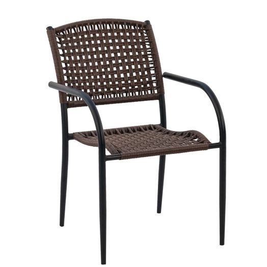 Комплект (Стул AURA 2шт, Стол кофейный AURA|NUAR D60хH60, экоротанг)