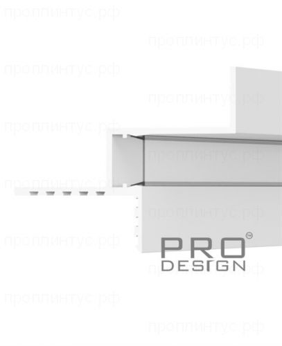 Парящий потолочный профиль Pro Design Gipps 602 Белый