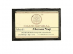 Мыло Древесный Уголь Кхади (Charcoal soap Khadi) 125г