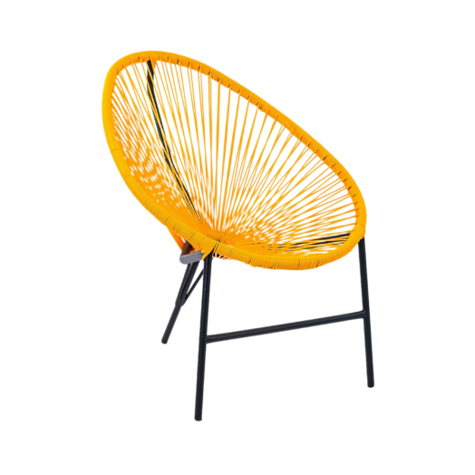 Стул ACAPULCO без подушки (Прут soft жёлтый)