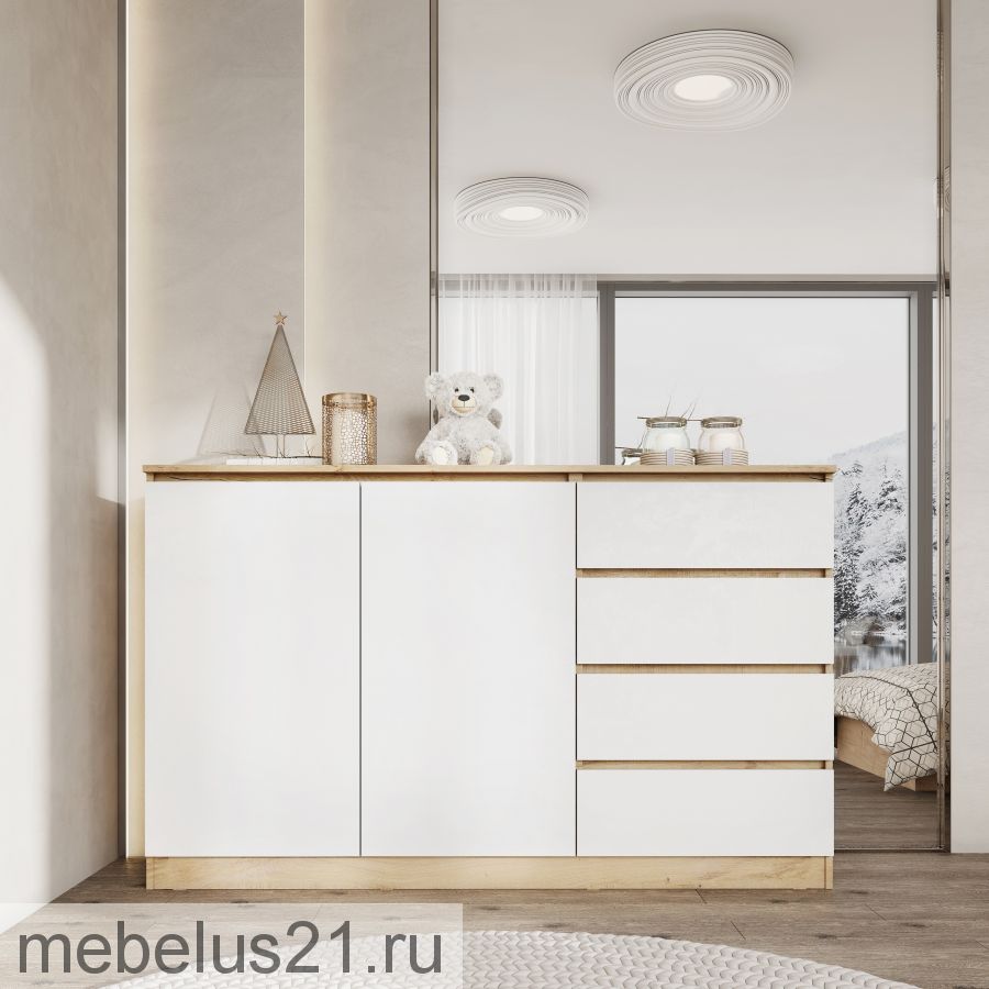 Комод Охта Лайт 1600.4