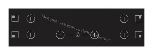 Встраиваемая электрическая варочная панель Candy CH 64 FC