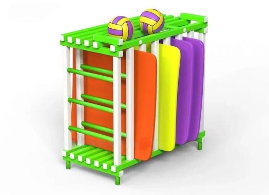 Стеллаж  пластиковый в бассейн 1500х700х1500 мм