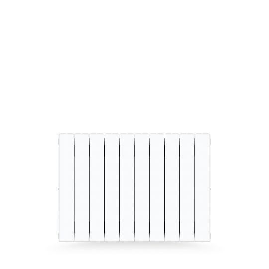 Биметаллический радиатор Rifar SUPReMO Ventil 350 нижнее правое подключение Белый (RAL 9016) схема 2