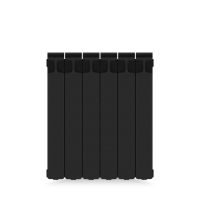 Биметаллический радиатор Rifar Monolit 500 боковое подключение Антрацит (DB_703) схема 9 Биметаллический радиатор Rifar Monolit 500 боковое подключение Антрацит (DB_703) схема 9