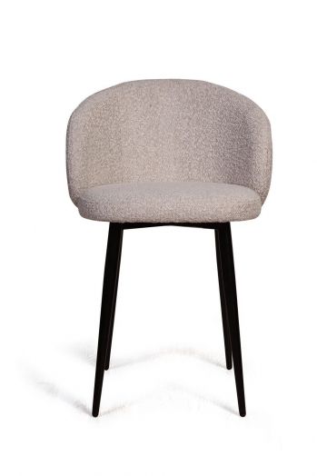 Стул Vito высокий, букле белый / опора конус