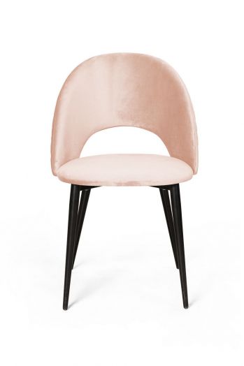 Стул Max ромб, бархат светло-бежевый 2