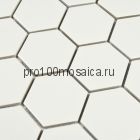 Nakama white. Мозаика  серия RUSTIC, размер, мм: чип 51*51. 281*325*6 (Bonaparte)