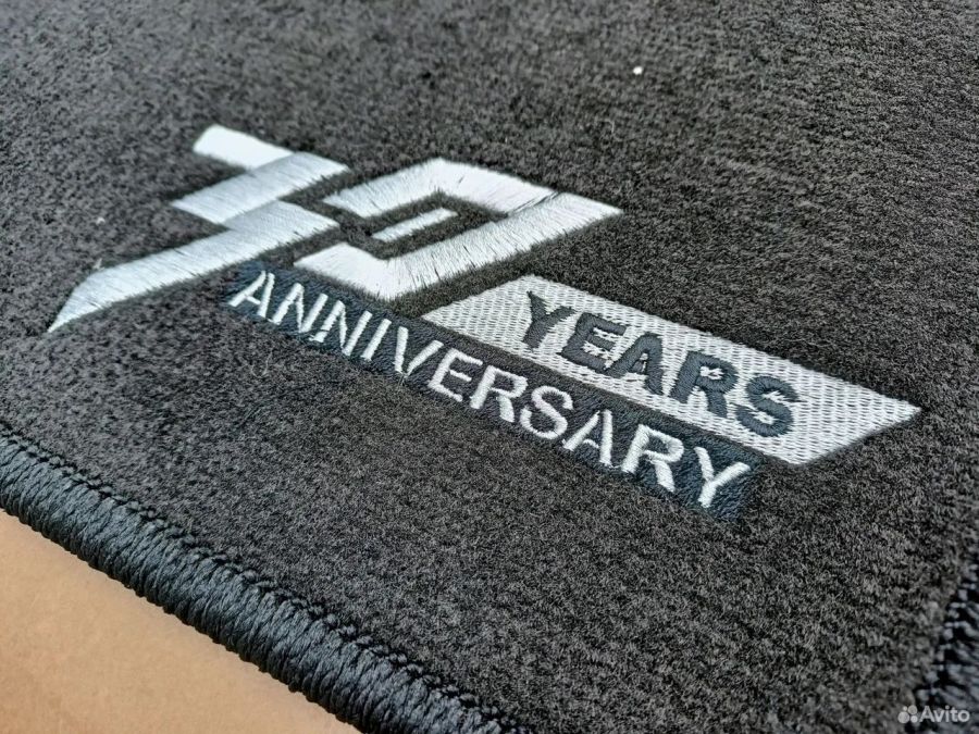 Коврики салона текстиль Elantra VII 2020- оригинал Юбилейная серия " 30 years anniversary " R81400A001A Hyundai