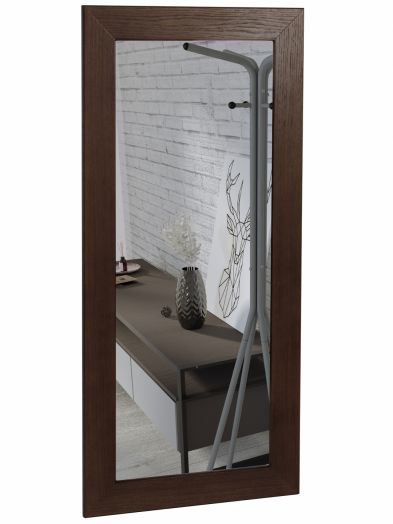 Зеркало навесное Берже 24-90 темно-коричневый 90 см х 55 см