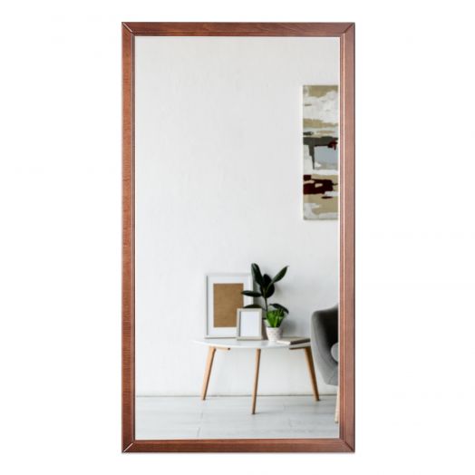 Зеркало настенное Артемида средне-коричневый 77 см х 46, 5 см