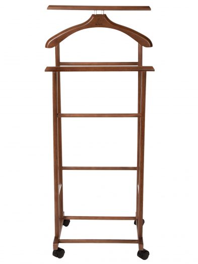Вешалка костюмная на колесах В 22Н средне-коричневый