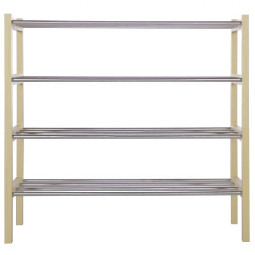 Комплект обувниц Атлас слоновая кость (2 шт)