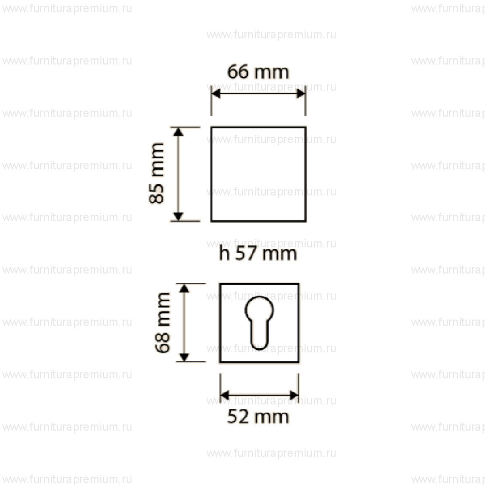 Ручка-кноб Linea Cali Liberty 1160