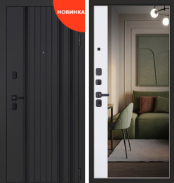 Дверь входная Solana с зеркалом