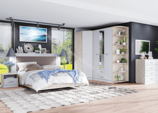 Стеллаж угловой "Милана"