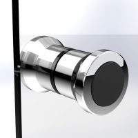 Душевой уголок Radaway Eos KDD B стеклянный цвета хром 80х90 см схема 8