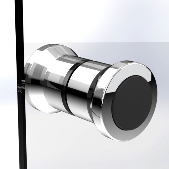 Душевой уголок Radaway Eos KDD B стеклянный цвета хром 80х90 см схема 8