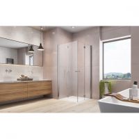 Душевой уголок Radaway Eos KDD B стеклянный цвета хром 80х90 см схема 11