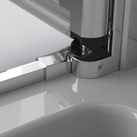 Душевой уголок Radaway Eos KDD B стеклянный цвета хром 90х80 см схема 4