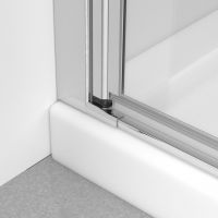 Душевой уголок Radaway Eos KDD B стеклянный цвета хром 90х100 см схема 7