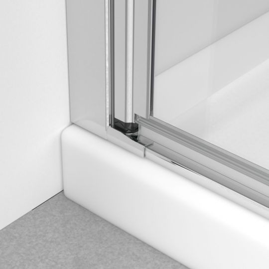 Душевой уголок Radaway Eos KDD B стеклянный цвета хром 90х100 см схема 7