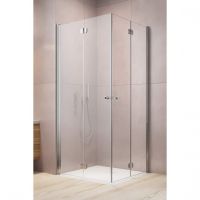 Душевой уголок Radaway Eos KDD B стеклянный цвета хром 100х80 см схема 1
