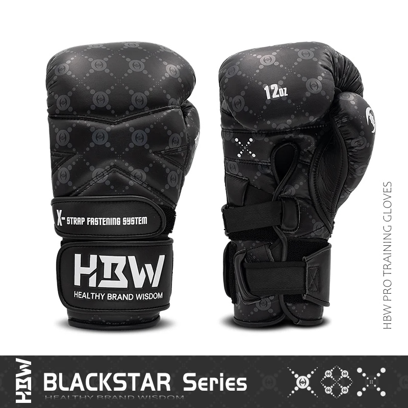 Боксерские перчатки HBW BLACKSTAR PRO