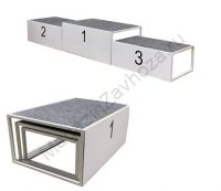 Пьедестал для награждения 2400x580x380 облегченный AV448/50