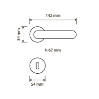 Ручка Linea Cali Madame 1770 RB 112 схема