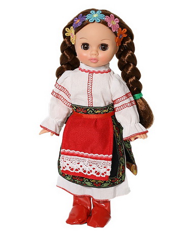 Эля в украинском костюме (НовКоробка) 30,5 см