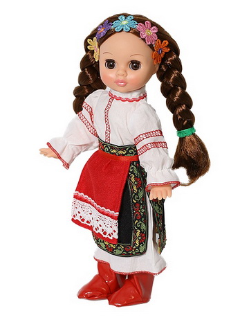 Эля в украинском костюме (НовКоробка) 30,5 см