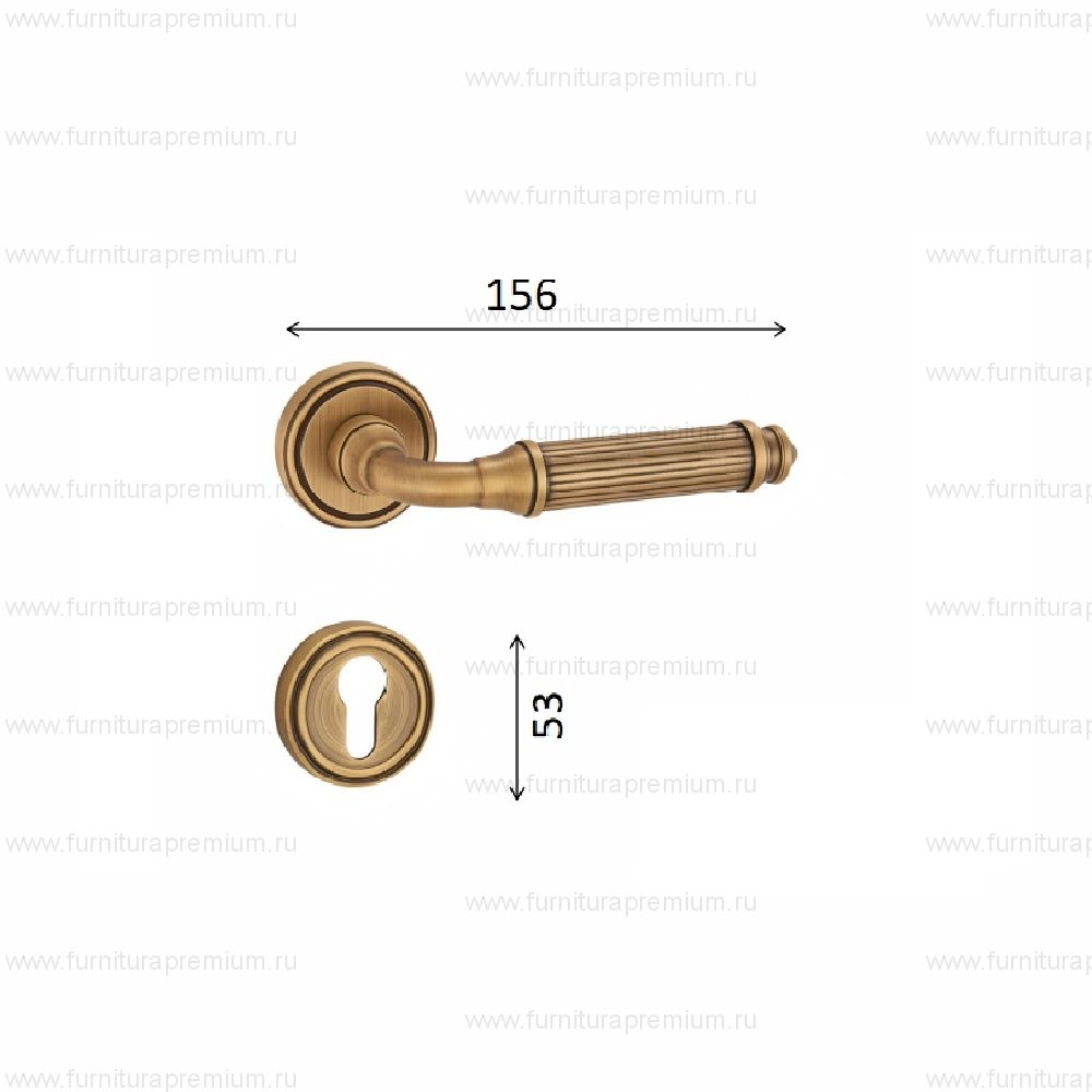 Дверная ручка Joho Granada