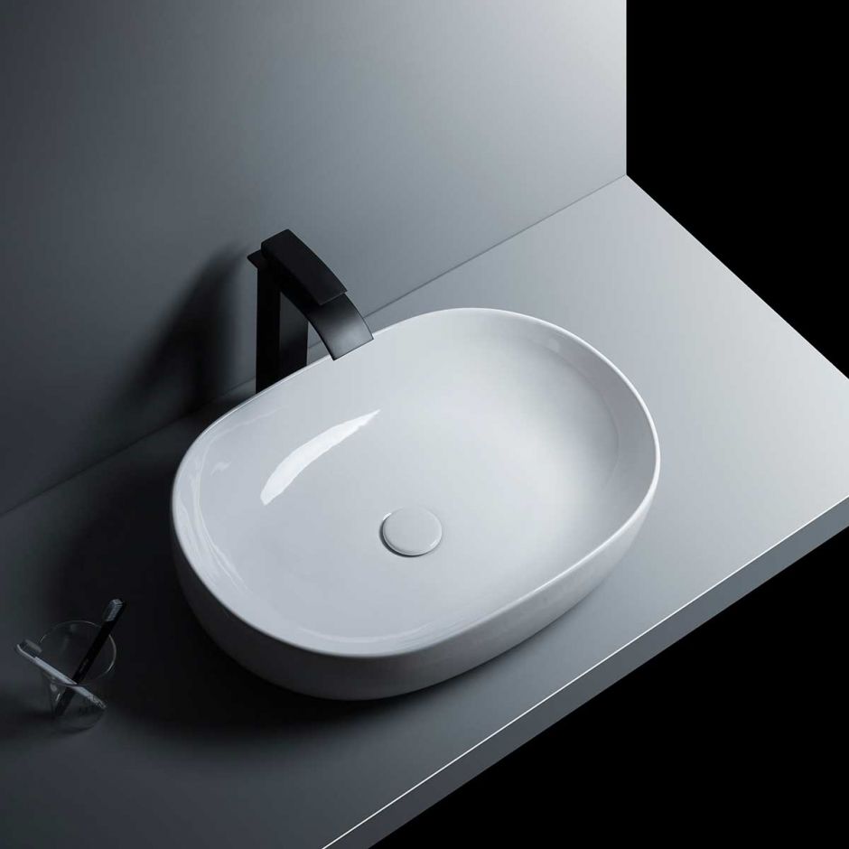 Изображение Накладная керамическая раковина Vincea VBS-302