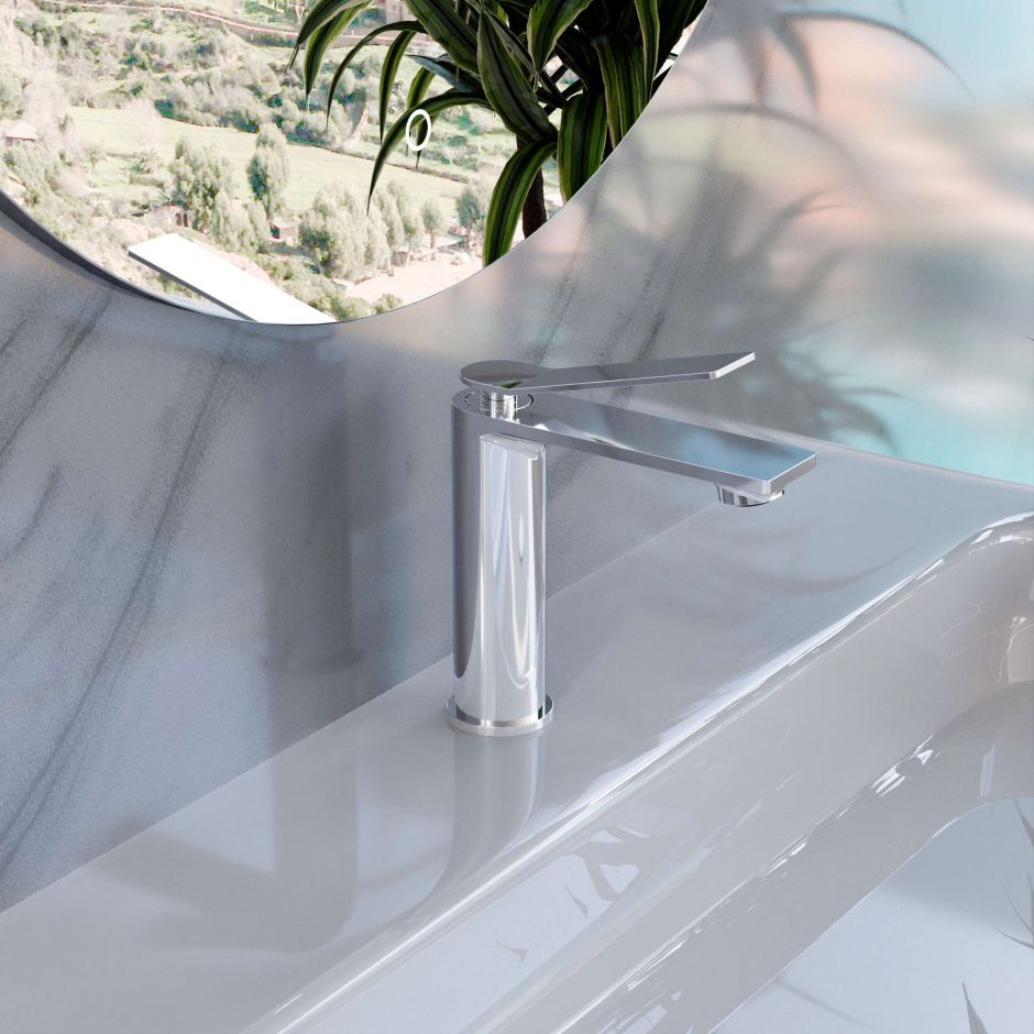 Изображение Высокий смеситель для раковины Vincea VERSE VBF-2VE1CH