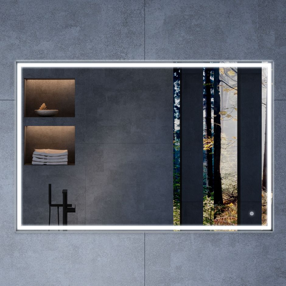 Изображение Зеркало прямоугольное Vincea VLM-3VN120 120х80 см