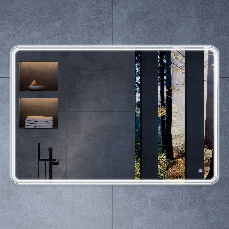 Изображение Зеркало прямоугольное Vincea VLM-3MA120 120х80 см