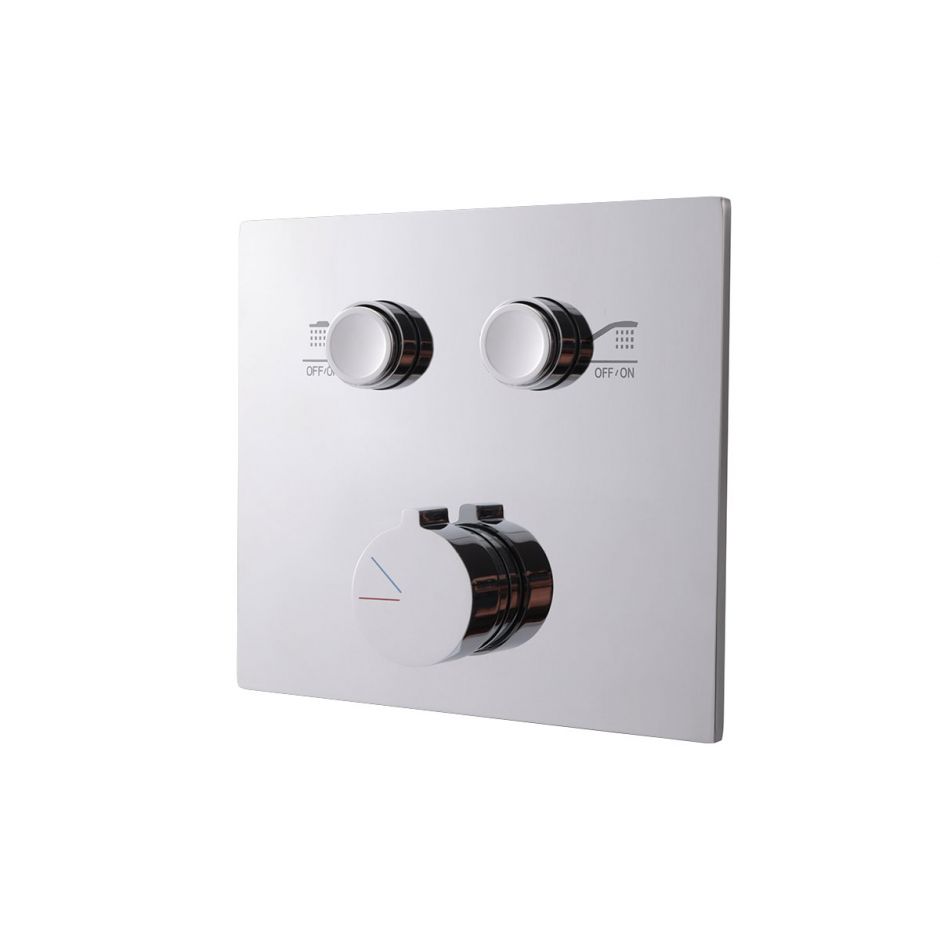 Изображение Встраиваемый двухфункциональный смеситель для душа Vincea VSCV-421CH