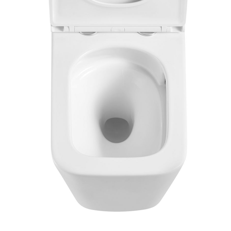 Подвесной унитаз Vincea Tornado Q-Line VT1-12T с ультратонкой быстросъемной крышкой-сиденьем с плавным опусканием ФОТО