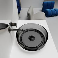 Прозрачна накладная раковина из полиэфирной смолы Vincea VBS-6T16B схема 3 Прозрачна накладная раковина из полиэфирной смолы Vincea VBS-6T16B схема 3