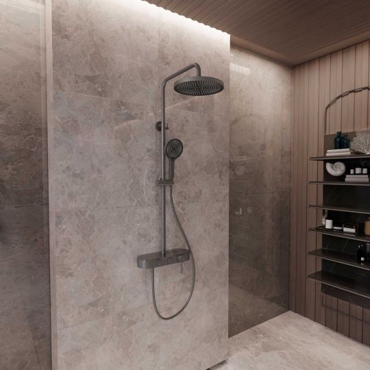 Душевая стойка без излива Vincea VSFS-402GM схема 2 Душевая стойка без излива Vincea VSFS-402GM схема 2