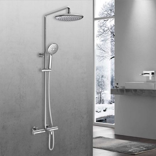 Душевая стойка с изливом Vincea DESIRE VSFS-1D1TCH схема 2