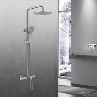 Душевая стойка с изливом Vincea ESSE VSFS-1E1TCH схема 2 Душевая стойка с изливом Vincea ESSE VSFS-1E1TCH схема 2