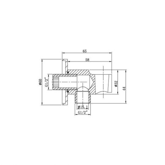 Встраиваемая душевая система Vincea INSPIRE VSFW-3I22MT2MB схема 23