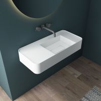 Подвесная раковина Vincea Solid Surface VWB-6S480MW схема 2