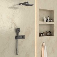 Встраиваемый двухрежимный душевой комплект Vincea VSFW-422T1CH схема 13 Встраиваемый двухрежимный душевой комплект Vincea VSFW-422T1CH схема 13