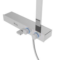 Душевая стойка с поворотным изливом Vincea INSPIRE VSFS-3I13TCH схема 4 Душевая стойка с поворотным изливом Vincea INSPIRE VSFS-3I13TCH схема 4