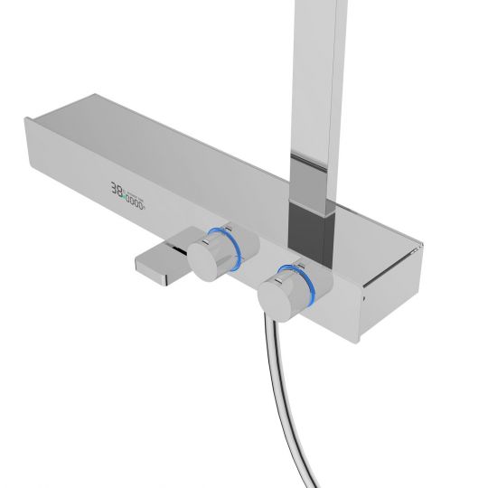 Душевая стойка с поворотным изливом Vincea INSPIRE VSFS-3I13TCH схема 4 Душевая стойка с поворотным изливом Vincea INSPIRE VSFS-3I13TCH схема 4