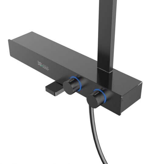 Душевая стойка с поворотным изливом Vincea INSPIRE VSFS-3I13TCH схема 16 Душевая стойка с поворотным изливом Vincea INSPIRE VSFS-3I13TCH схема 16