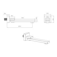 Встраиваемый двухрежимный душевой комплект Vincea VSFW-433TI4RMB схема 15 Встраиваемый двухрежимный душевой комплект Vincea VSFW-433TI4RMB схема 15